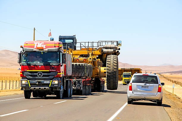 Transport routier du minerai